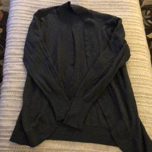 Dark gray cardigan